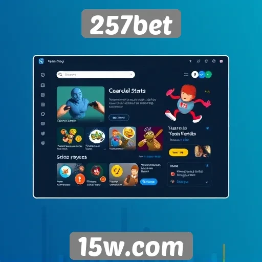 Interface e experiência do usuário no 257bet