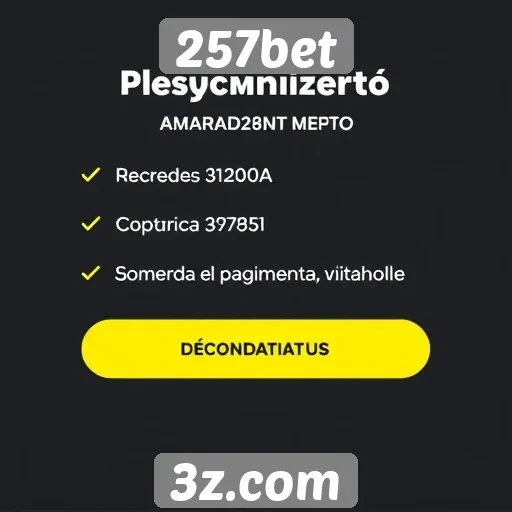 Métodos de pagamento aceitos no 257bet